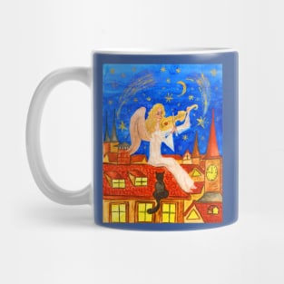 Angel with violine Mug